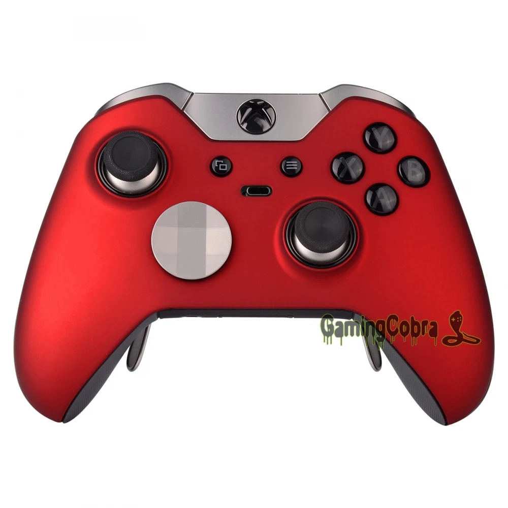 Передняя крышка Лицевая панель для ремонта контроллера Xbox One Elite Soft Touch Red модель
