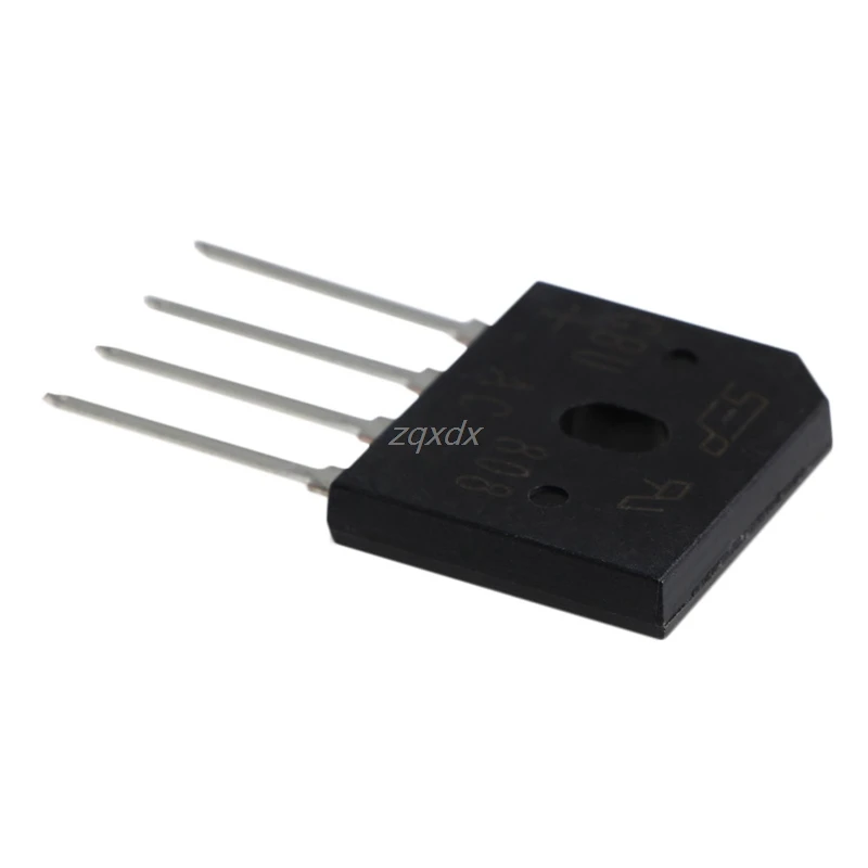 5 Pcs GBU808 800V 8A Single Phases Diode Bridge Rectifier IC Chip &