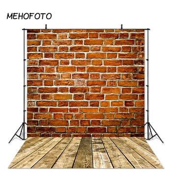

Photography Background Brick Wall Yellow Wood Backdrops Retro Portrait Photo Booth Photo Studio Photographic Photoshoot Props