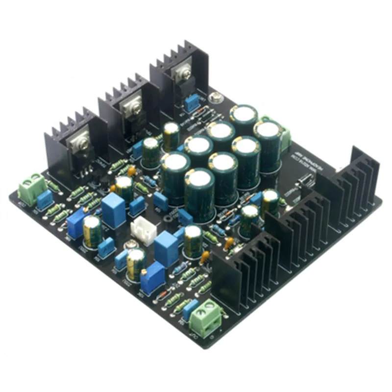 

TIP41 L7812 L7912 2N5401 2N5551 JHL Single-Ended Class A 12HZ~120kHZ AC 12V 2.0 John Linsley Hood Headphone Amplifier Board
