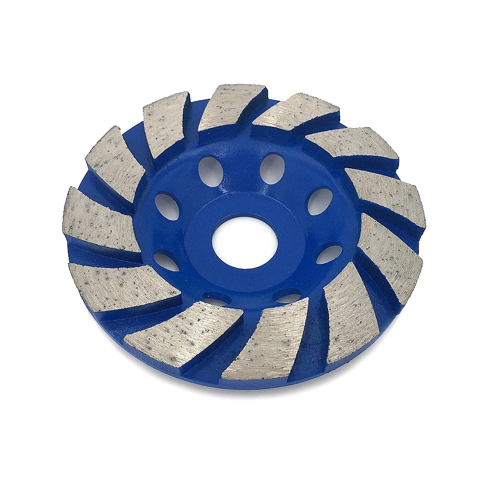 RIJILEI Top 4 inch Diamond grinding wheel Bowl Shape Grinding Cup Marble Abrasive pad for concrete floor Polishing pad HC04