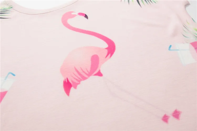 Floral Print Flamingos T-shirts Women Summer Kawaii Thin Style Short Sleeve Tee Top Harajuku Unicorn T Shirts Female Sexy Girl Floral Print Flamingos T-shirts Women Summer Kawaii Thin Style Short Sleeve Tee Top Harajuku Unicorn T Shirts Female Sexy Girl
