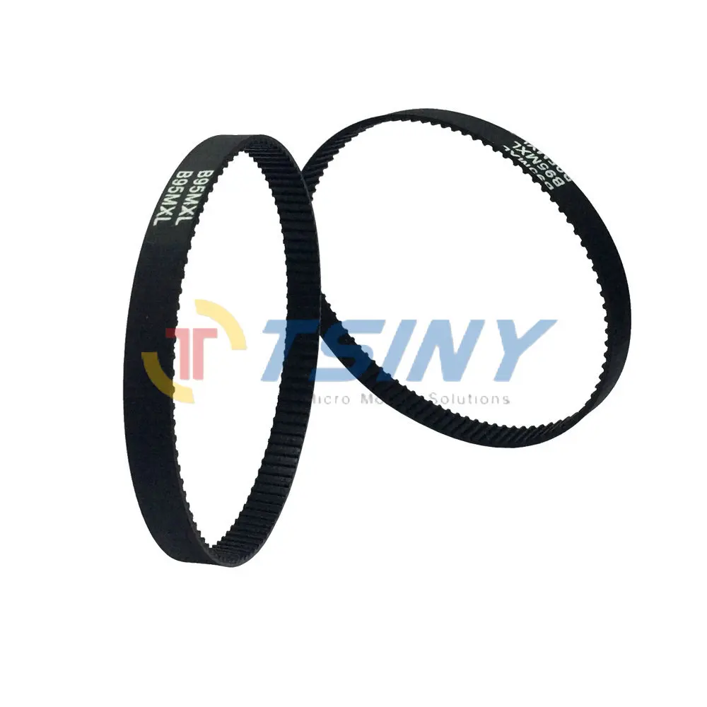 

10 pcs/Pack Rubber Round Toothed Belt B95MXL or 76MXL Timing Belt Length 7.6 inch (193.04 mm) Width 6mm