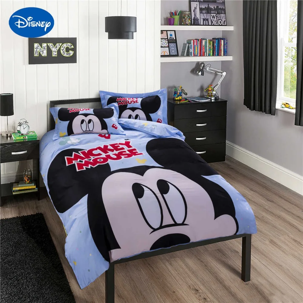 Disney Cartoon Mickey Mouse Printing Bedding Sets Children S Home