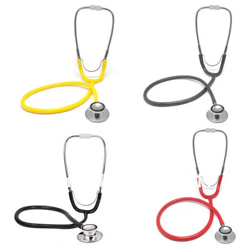 

2019 Free Shipping Portable Dual Head EMT Clinical Stethoscope Medical Auscultation Device Estetoscopio Littmann Fonendoscopio