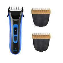 Профессиональная электрическая машинка для стрижки волос Водонепроницаемая Парикмахерская Машинка для стрижки волос Мужская машинка для стрижки волос сменная деталь из керамики 0