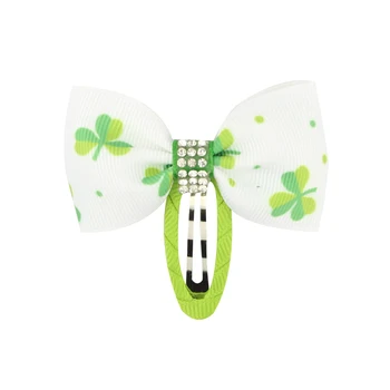 

Fashion Girl Clover Butterfly Hairpins Headwear Kids Barrettes Hair Clips Jewelry Snap Clips Children Hair Accessories