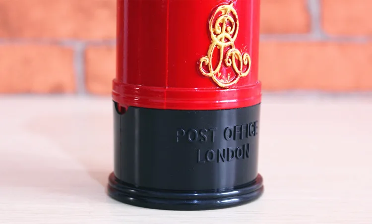 Лондонский уличный почтовый ящик для монет, коробка для денег в форме почтового ящика, домашняя копилка, украшение для дома, студенческий подарок