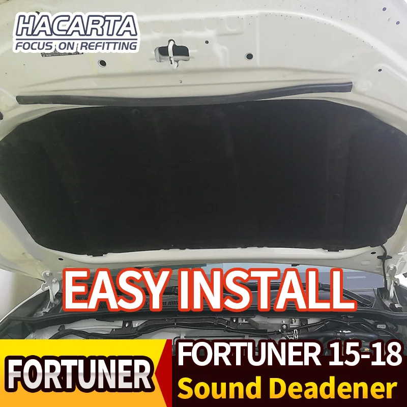 Автомобильный материал для звукоизоляции коврик капота TOYOTA FORTUNER 2015 2018 ZA spec (AN160)