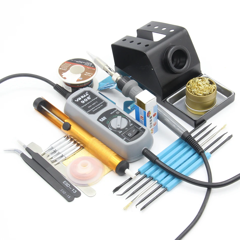 YIHUA 908+ 60w Electric iron soldering station portable soldering iron