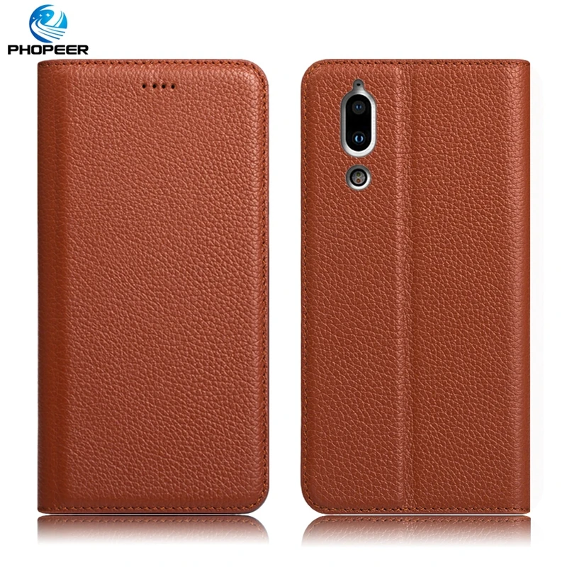 Original PHOPEER Luxury Retro Genuine Leather Case For Sharp AQUOS S2 Phone Stand Filp Cover 5.5 inch | Мобильные телефоны и