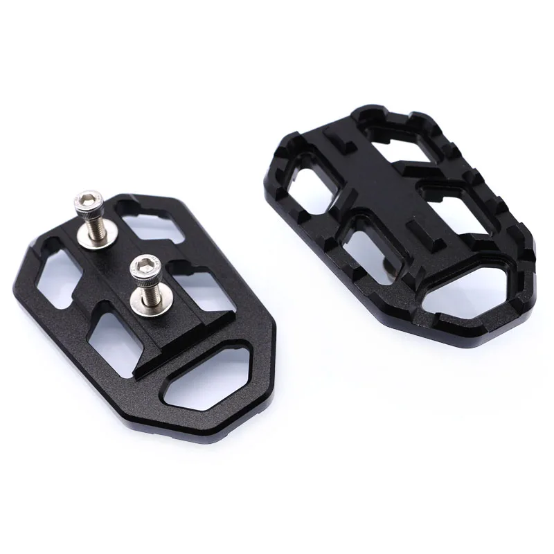 Nordson Motorcycle Billet MX Wide Foot Pegs FootRest Footpegs Rests Pedals For KAWASAKI Versys 650 2015-2018 1000 2015-2018