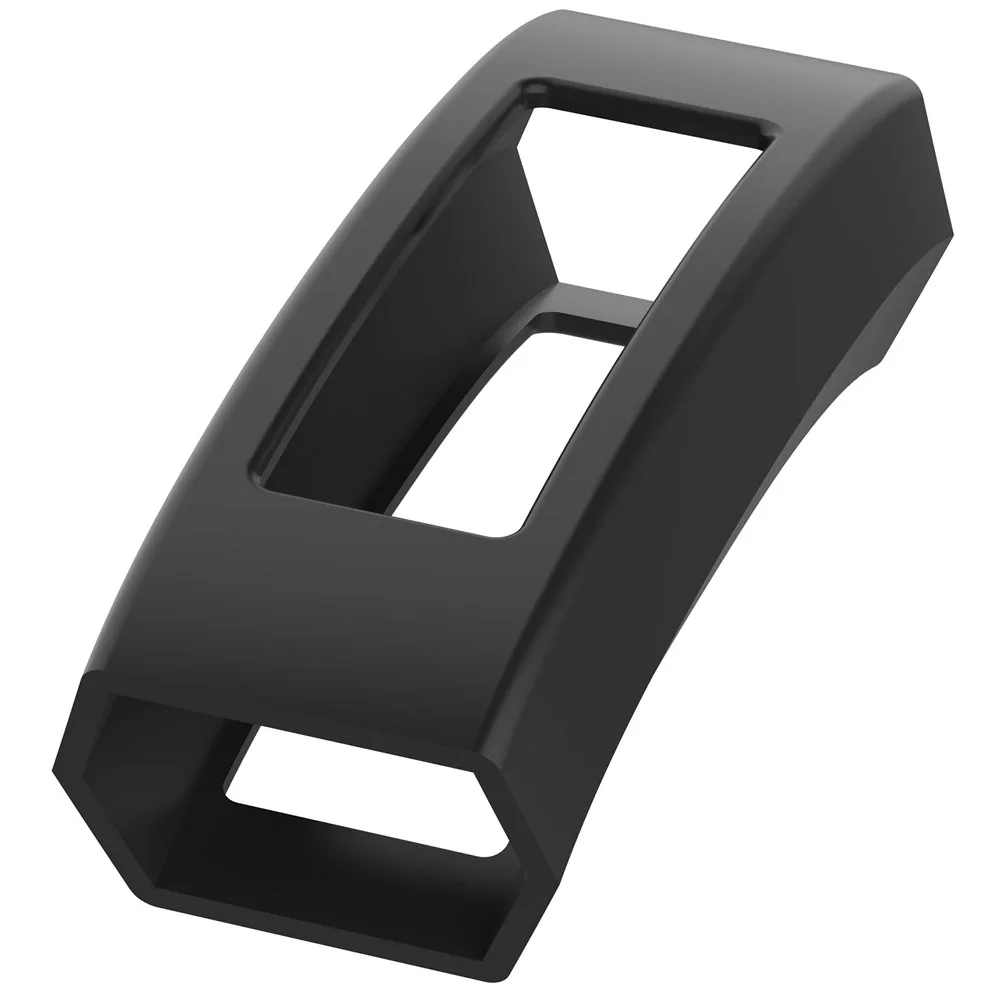 

Slim Soft Wristband Case Silicone Protective Case Frame Cover for Fitbit Alta/Alta HR Smartband Smart Band Black