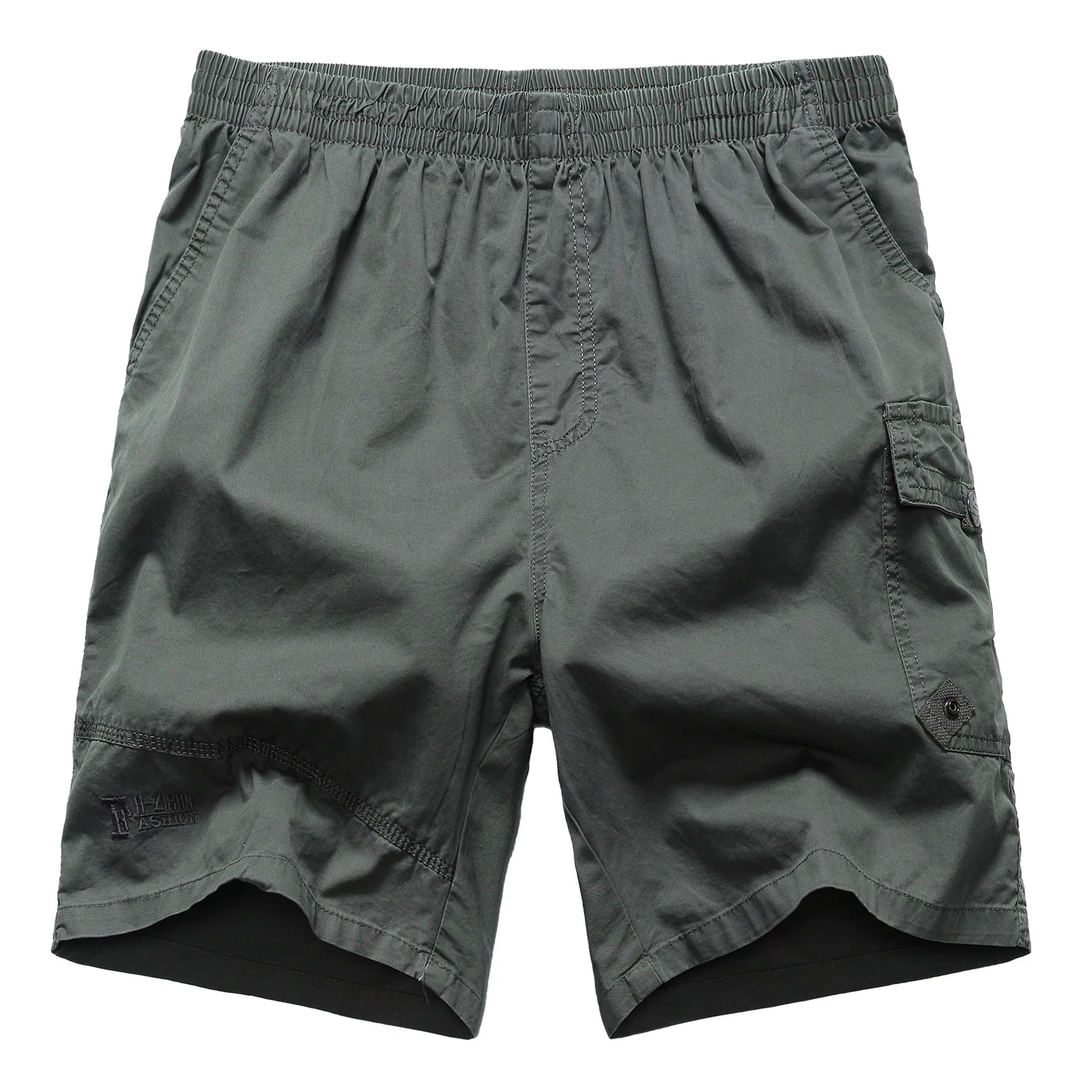 Большие размеры Мужские Удобные Свободные повседневные шорты летние новые стильные эластичные талии чистый цвет мужская одежда плюс размер 4XL 5XL 6XL