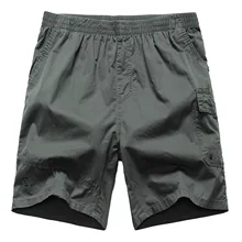 Большие размеры Мужские Удобные Свободные повседневные шорты летние новые стильные эластичные талии чистый цвет мужская одежда плюс размер 4XL 5XL 6XL