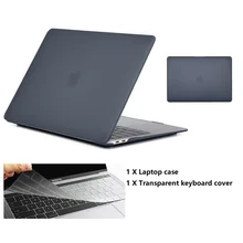Чехол для ноутбука Apple MacBook Air Pro retina 11 12 13 15 для mac book Pro 13,3 15,4 дюймов с сенсорной панелью+ чехол для клавиатуры