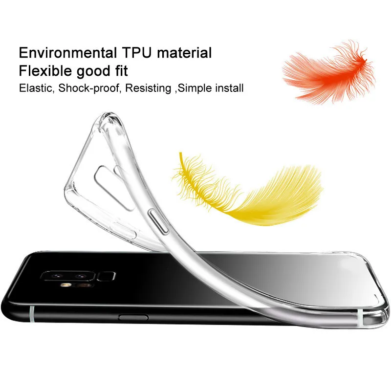 IMAK UX 5 серия мягкий чехол для Motorola Moto G7 Power прозрачный ТПУ защитный