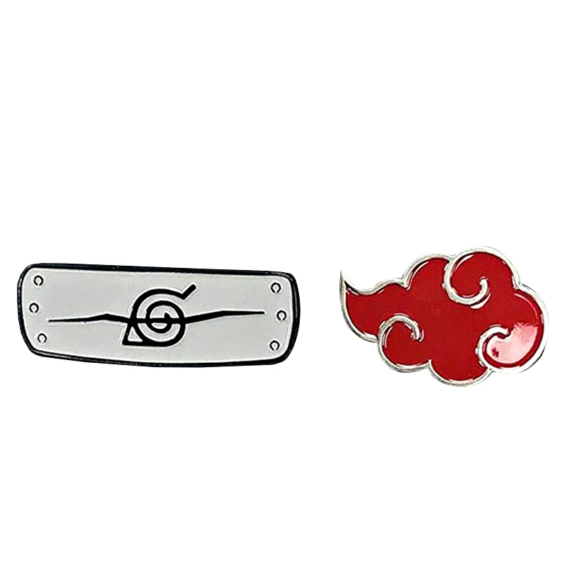 

Naruto Shippuden Symbols & Icons 2 Pack Enamel Pins
