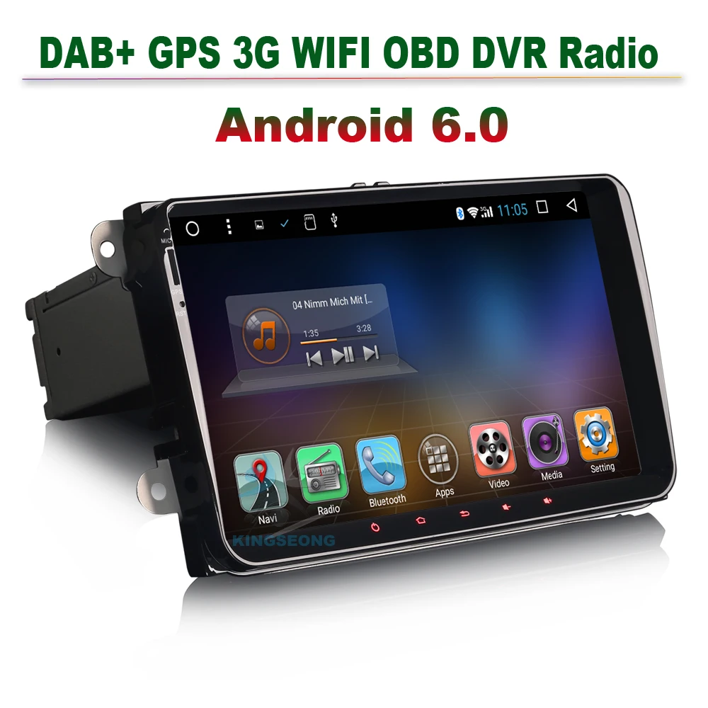 Hd Android 6 0 Autoradio Gps Navigation For Vw Passat Golf Touran Eos Seat Polo V 6r Amarok Multivan T5 3g Wifi Dab Obd Bt Usb Gps Navigation Gps Navigation Androidautoradio Gps Aliexpress