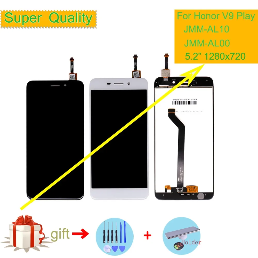 

ORIGINAL For Huawei Honor V9 Play LCD Display Touch Screen Digitizer V9Play LCD Screen Assembly JMM-AL10 JMM-AL00 LCD Complete