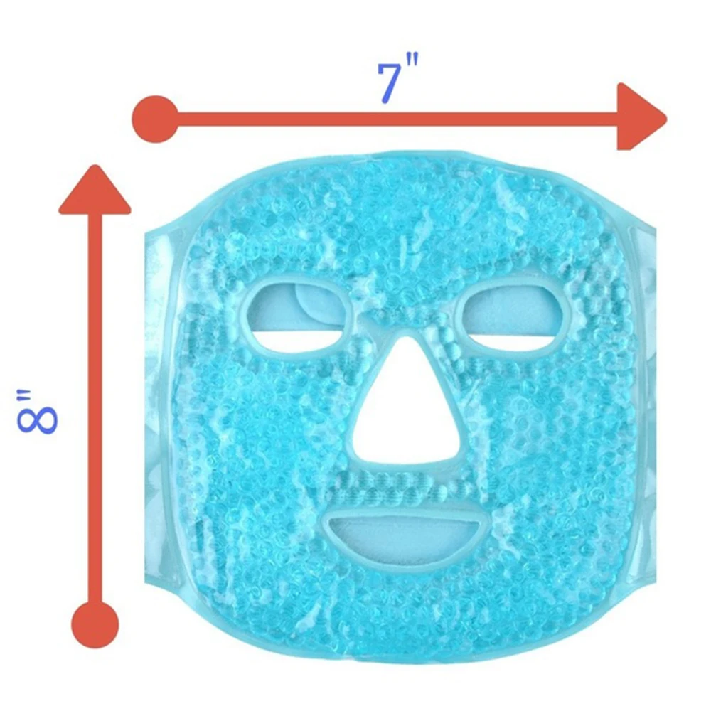 terapia de gelo quente e frio, máscara