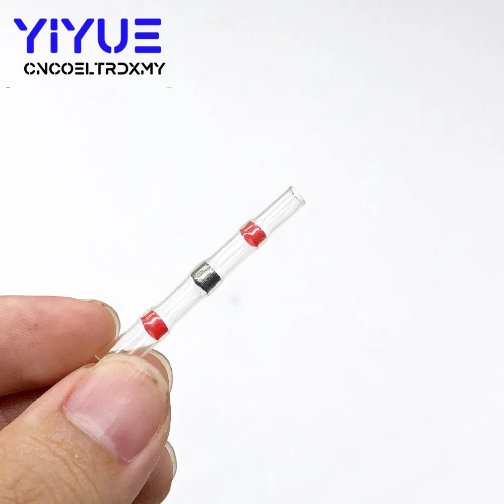 20 шт. SST-S21 AWG22-18 уплотнение Термоусадочные Приклад провода инструменты для наращивания волос терминалы мм 1,0-0,5 мм красный припоя рукав