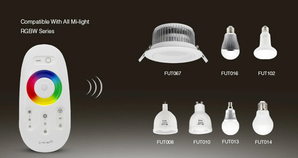 MiBOXER 2,4G беспроводной RF RGB CCT RGBWW пульт дистанционного управления FUT092/FUT095/FUT096/FUT098/FUT005/FUT006/FUT007/FUT089