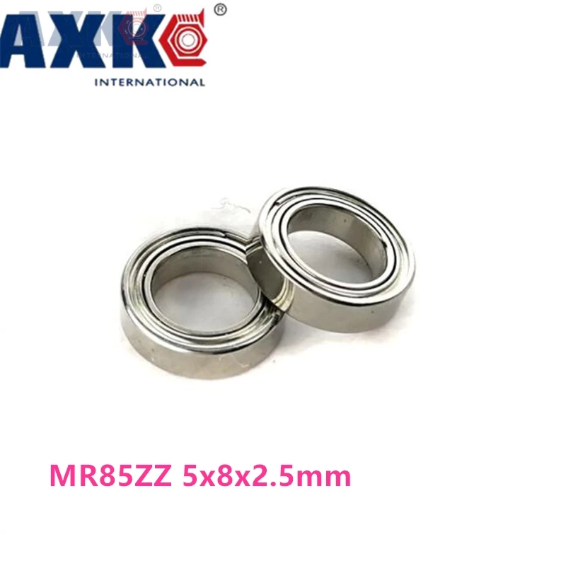 

10pcs MR85 MR85Z MR85ZZ 5x8x2.5mm 675 675Z Shielded Miniature MINI Deep Groove Ball Bearings Single Row L-850ZZ 5*8*2.5mm