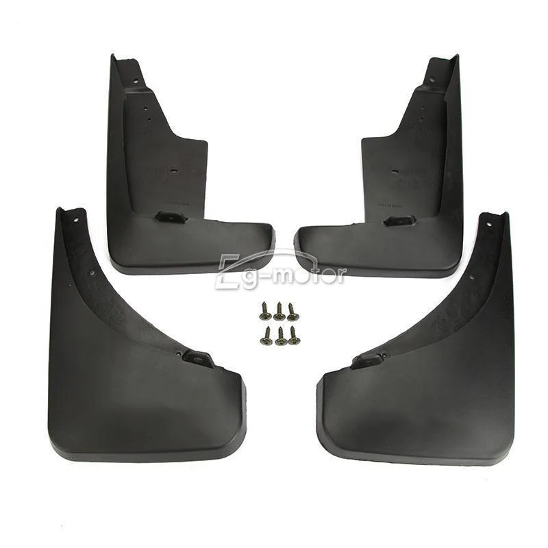

4pcs Fit For 2011-14 Jeep Compass Front Rear Splash Guard Mud Flaps Mudguard ABS