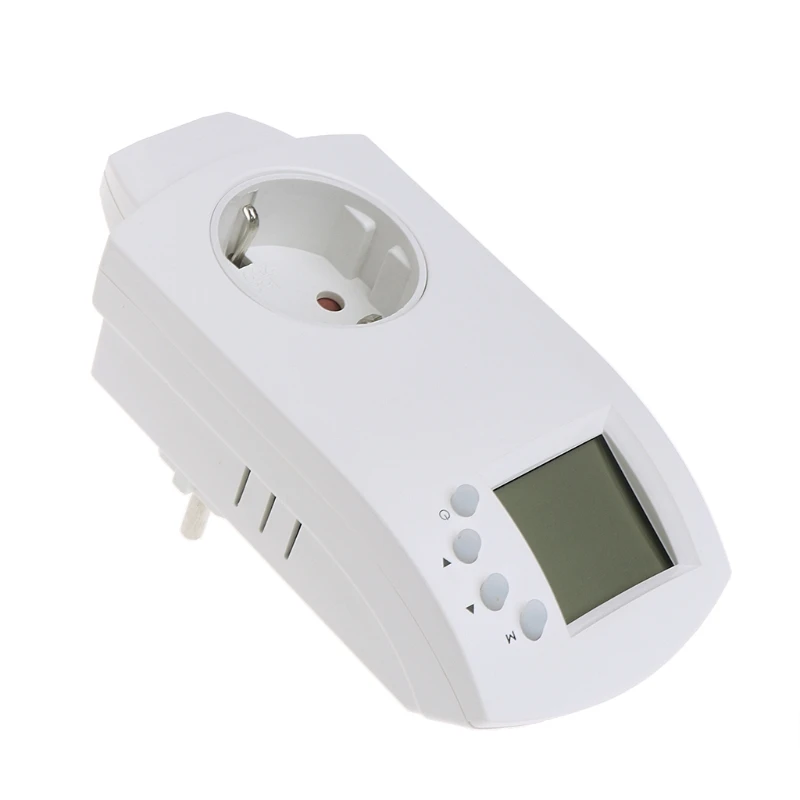 

16A 4.0kW Temperature Controller Room Electric Heating Plug In Thermostat EU Dls HOmeful