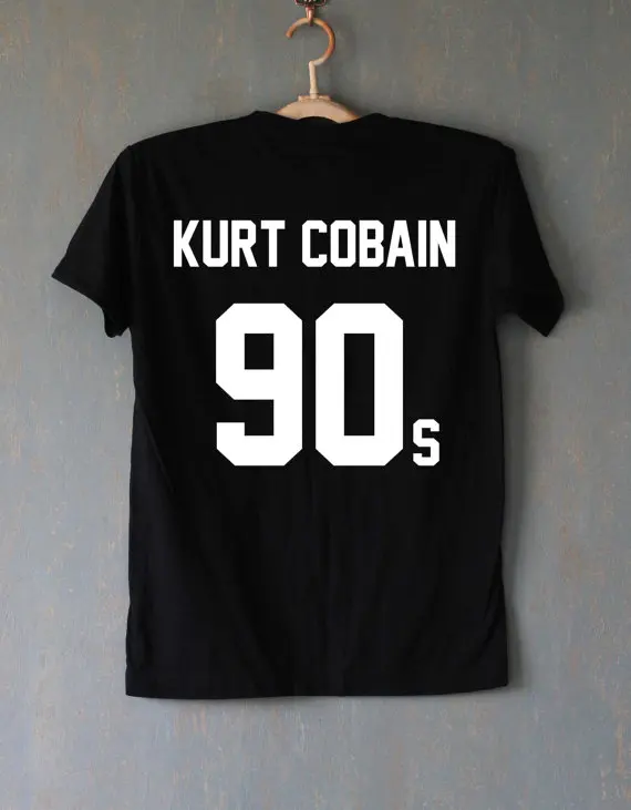 Kurt Cobain/рубашки &quotНирвана&quot футболка унисекс большие размеры и Colors A090|tee shirt|t