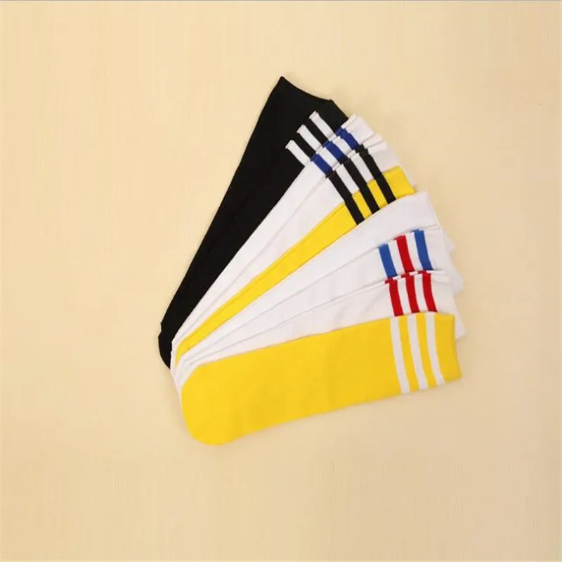 YWHUANSEN 5pairs Korean Autumn Student Knee font b Socks b font Students Striped font b Children
