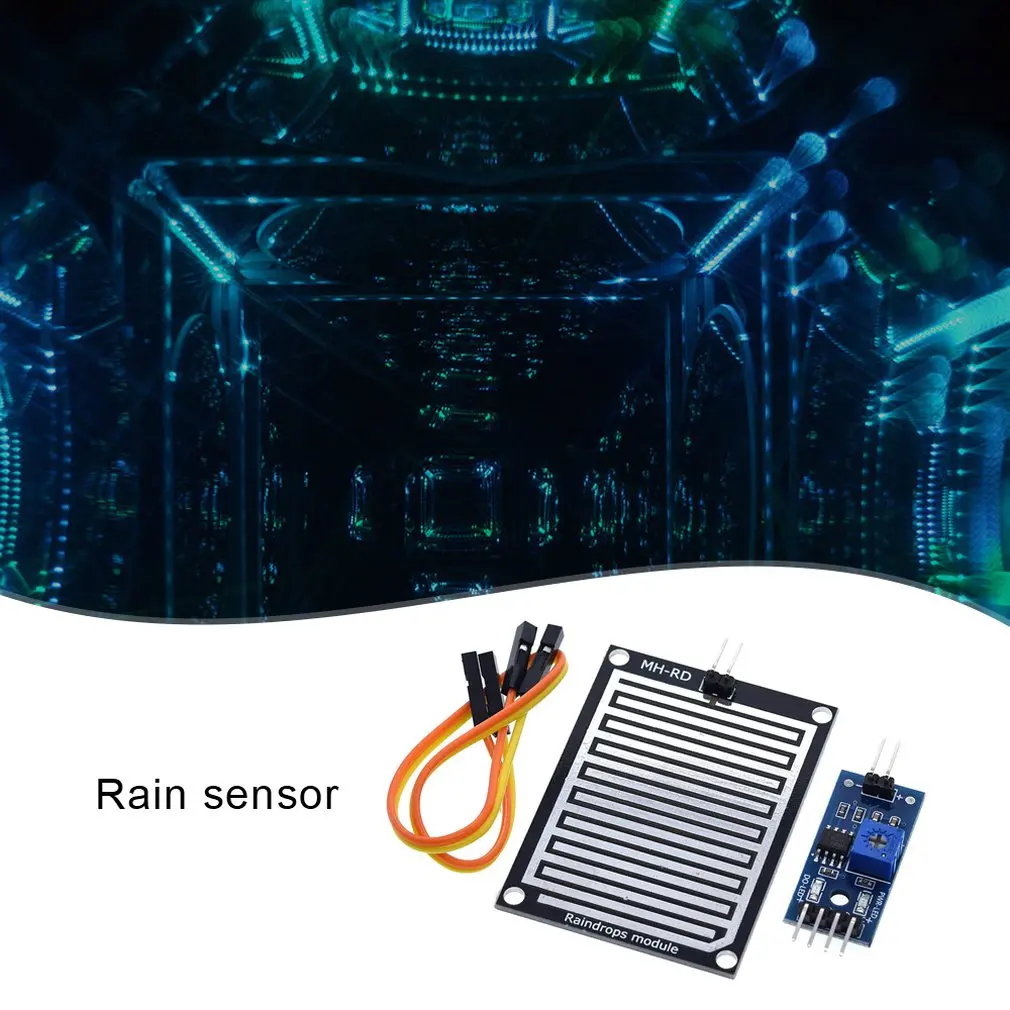 5V Raindrop Module Sensor Rain Module Large Area Raindrop Module Weather Module