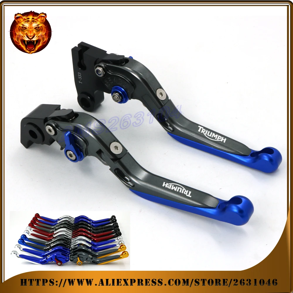 Adjustable Folding Extendable Brake Clutch Lever For TRIUMPH SPEED TRIPLE R SPEEDTRIPLE logo