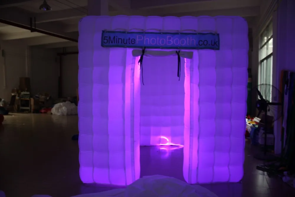 2,5 м X 2,5 м освещение надувные фотостудия Cube/шатер/площадь палатки для фото шоу стенд светодио дный свет