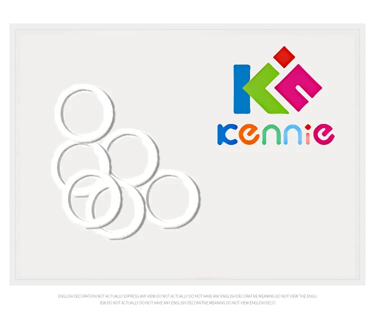 50 шт./лот Kennie DIY MOC строительные блоки высокотехнологичные аксессуары 2x2 V-Belt белый
