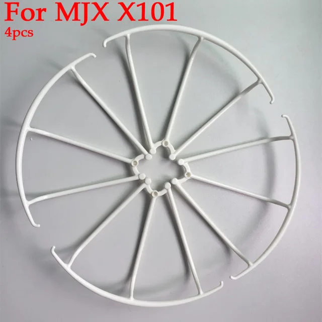 Best Offers 4pcs Protecting Frame Ring Spare Guard Circle for MJX X101 2.4G RC Quadcopter Drone Aircraft