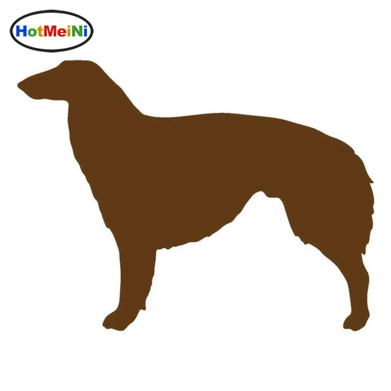 Наклейки на бампер HotMeiNi Borzoi 16*12 2 см|Наклейки автомобиль| |