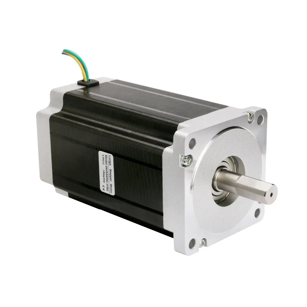 ЕС и США 3 оси Nema34 шаговый двигатель 34HS5435C-37B2 1600oz-in& nema23 425oz-kit DM860A DM542A