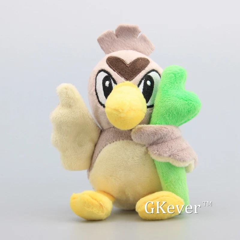 

Anime Cute Mini Farfetch'd Plush Pendant with Keychain Soft Stuffed Toy Dolls 13 CM Children Gift