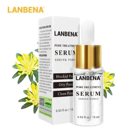 

LANBENA Pore Treatment Serum Essence Shrink Pores Relieve Dryness Oil Control Firming Moisturizing Repairing Smooth Skin Care