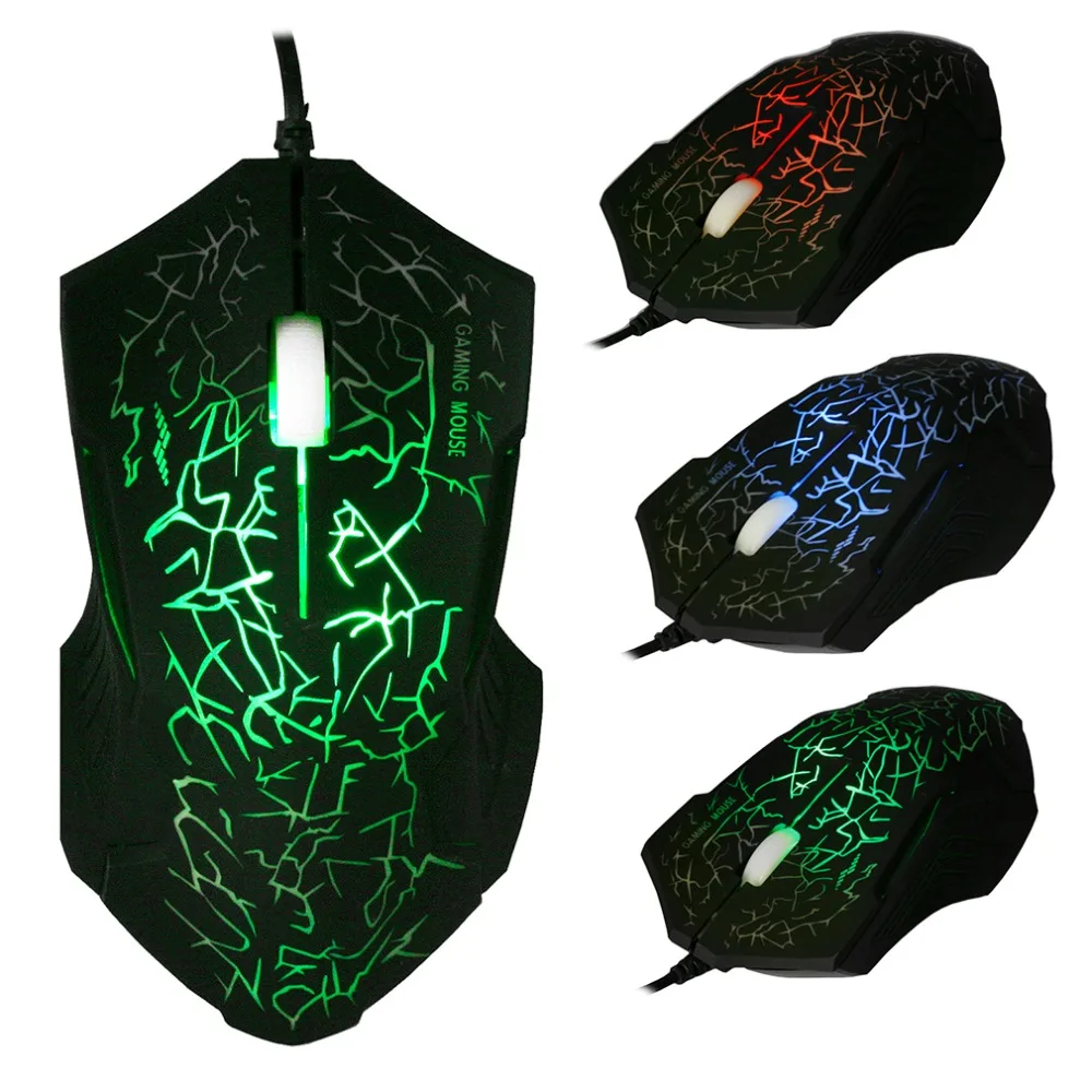

X9 USB Wired Game Mice 4000DPI LED Optical Gaming Mouse For PC computer Laptop Home Office Use Professional Upgrade 5000DPI