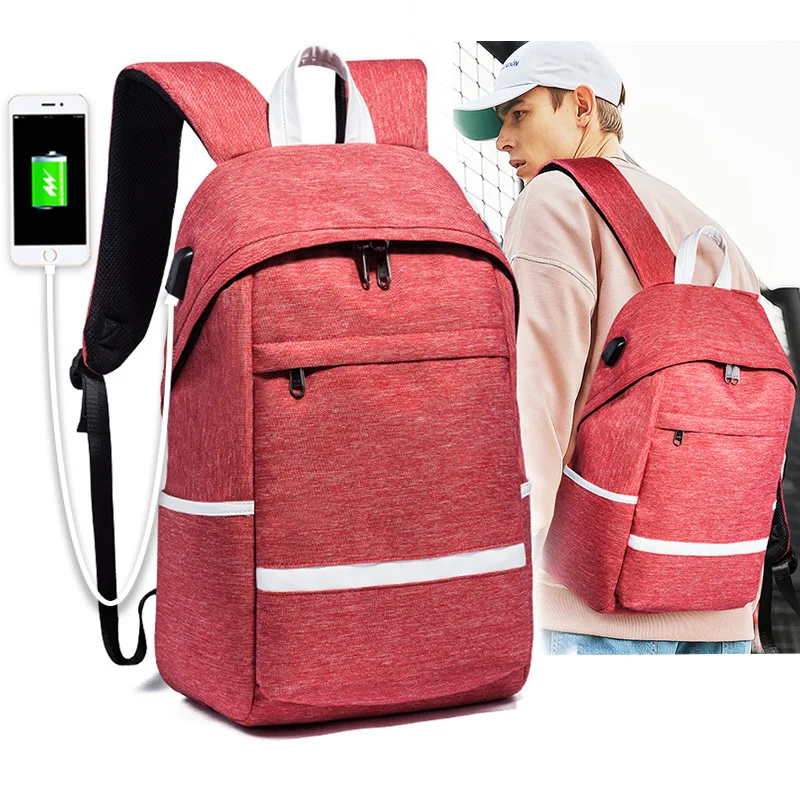

Multifunction USB charging Men 15inch Laptop Backpacks For Teenager Fashion Leisure Travel Backpack Anti Thief Bags For Women