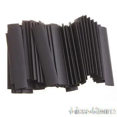 

50+-2%pcs 12mm Diameter Red Yellow Green Blue Black White Clear Heat Shrinkable Tube Shrink Tubing 100mm length 2:1