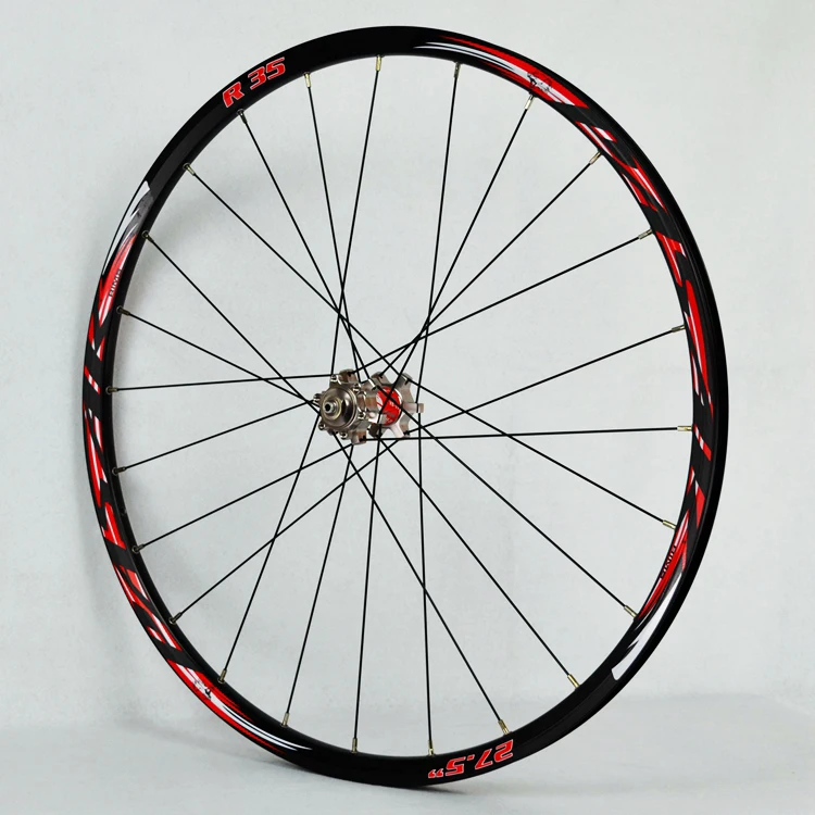 Sale PASAK Mountain bike 27.5inch wheel 24Holes draw front 2 rear 4 bearing 26inch bicycle wheels 8
