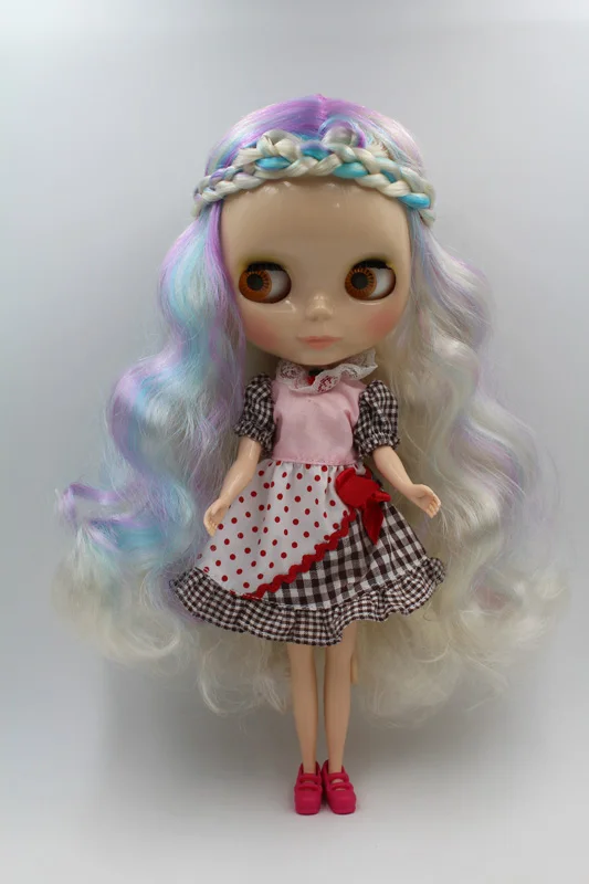 

Free Shipping Top discount  4 COLORS BIG EYES DIY Nude Blyth Doll item NO. 262 Doll limited gift  special price cheap offer toy
