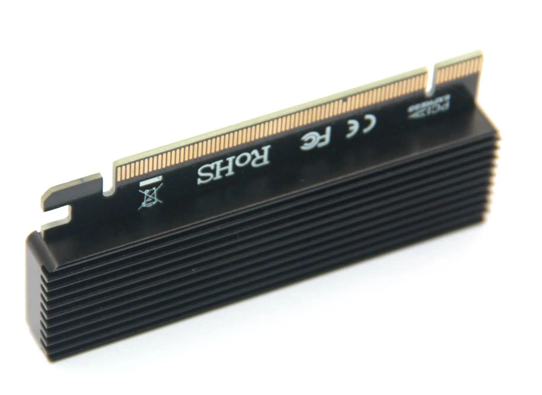  Kostenloser versand 2 stücke M.2 NVME SSD pcie 30x4 solid state drive adapter karte X16 expansion k