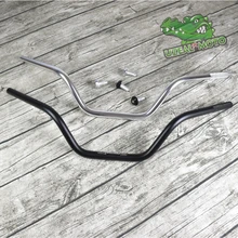 740 мм 22 мм Универсальный винтажный руль мотоцикла трубы из алюминиевого сплава с 14 мм балансный блок