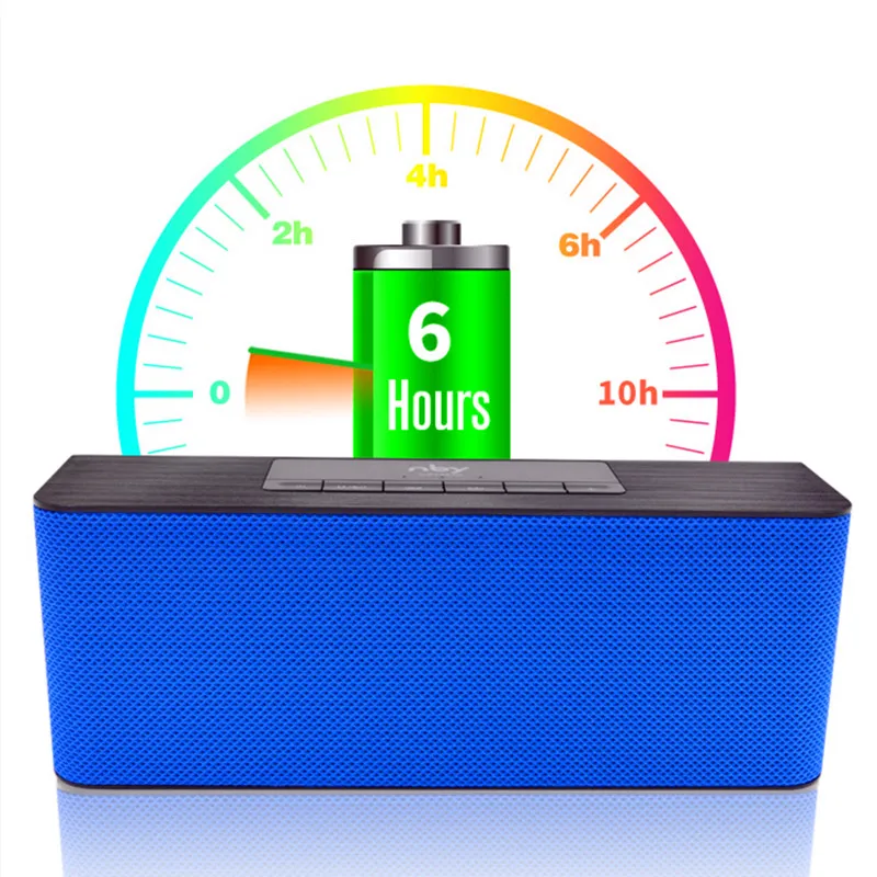nby 5540 Portable Bluetooth Speaker FM Radio Wireless Sub woofer Loudspeaker 3D Stereo Boombox Dual Speakers Computer Bass TWS
