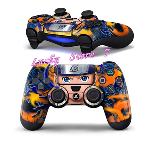 For playstation 4 Naruto controller sticker For PS4 controller sticker 1  piece Anime style|controller cover|controlling familiesstickers equalizer -  AliExpress